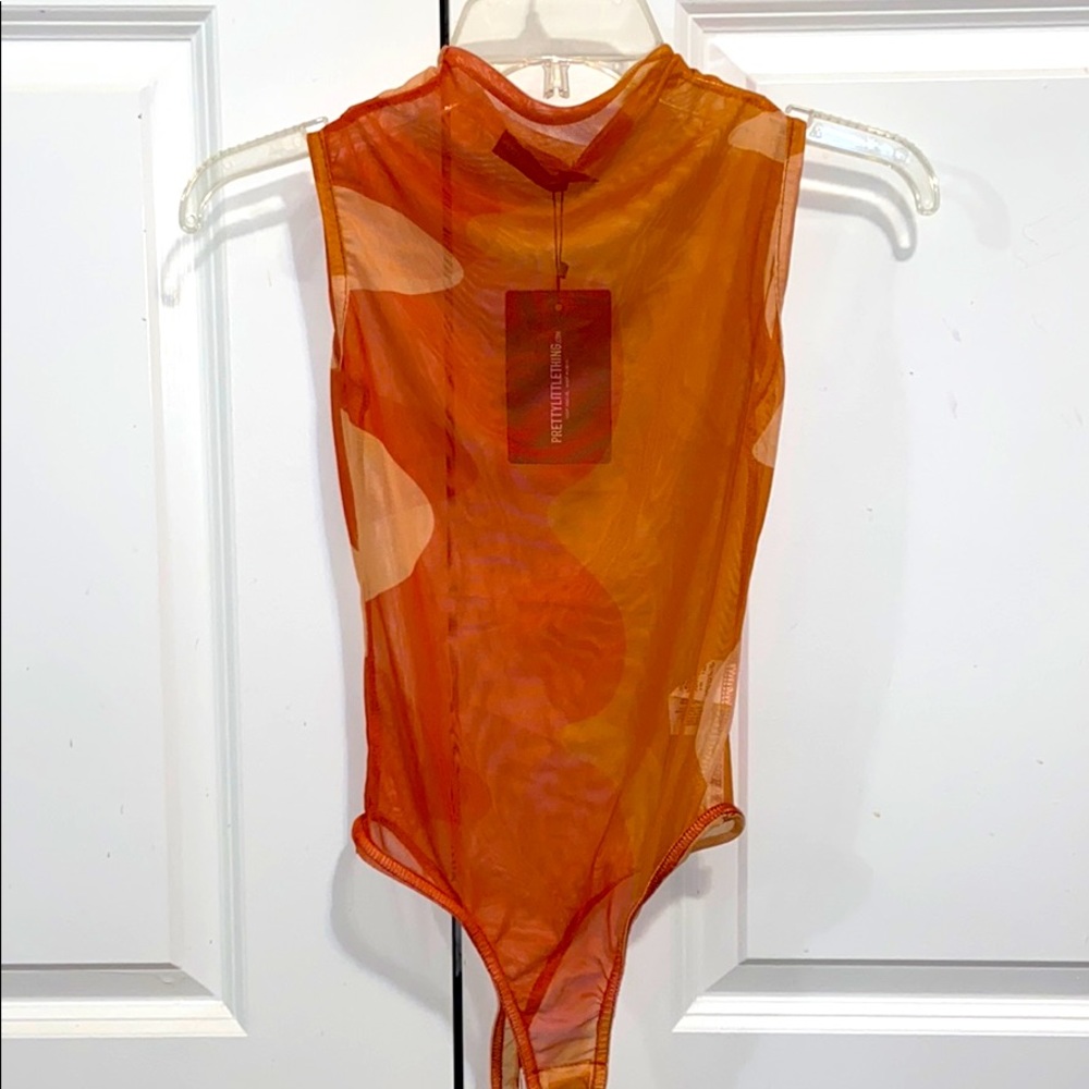 NEVER WORN Mesh bodysuit